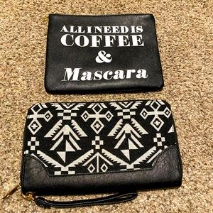 New Clutch Wristlet and Makeup Bag